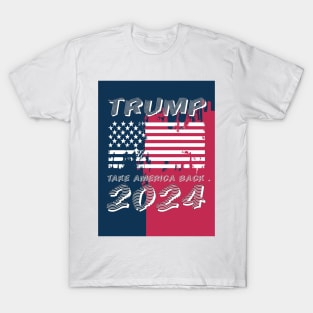 Big Trump take america back v2 T-Shirt